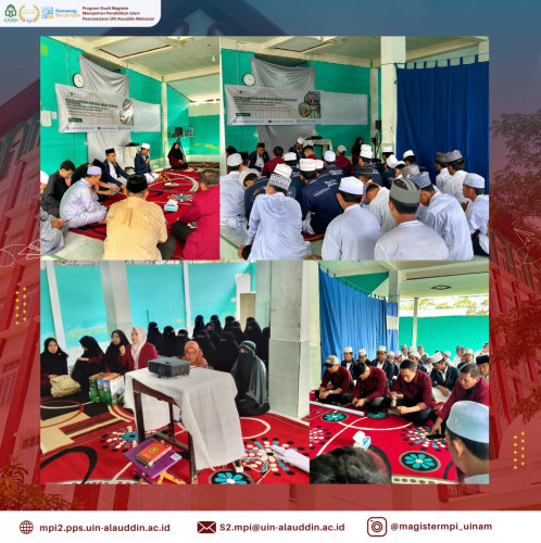 Prodi Magister MPI UIN Alauddin Hadir di Kajang, Dorong Guru Madrasah Kuasai Penelitian Tindakan Kelas