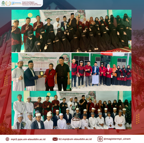 Berakhir dengan Kehangatan, PkM Magister MPI UIN Alauddin Makassar Tinggalkan Jejak Kolaborasi di Kajang, Kab. Bulukumba